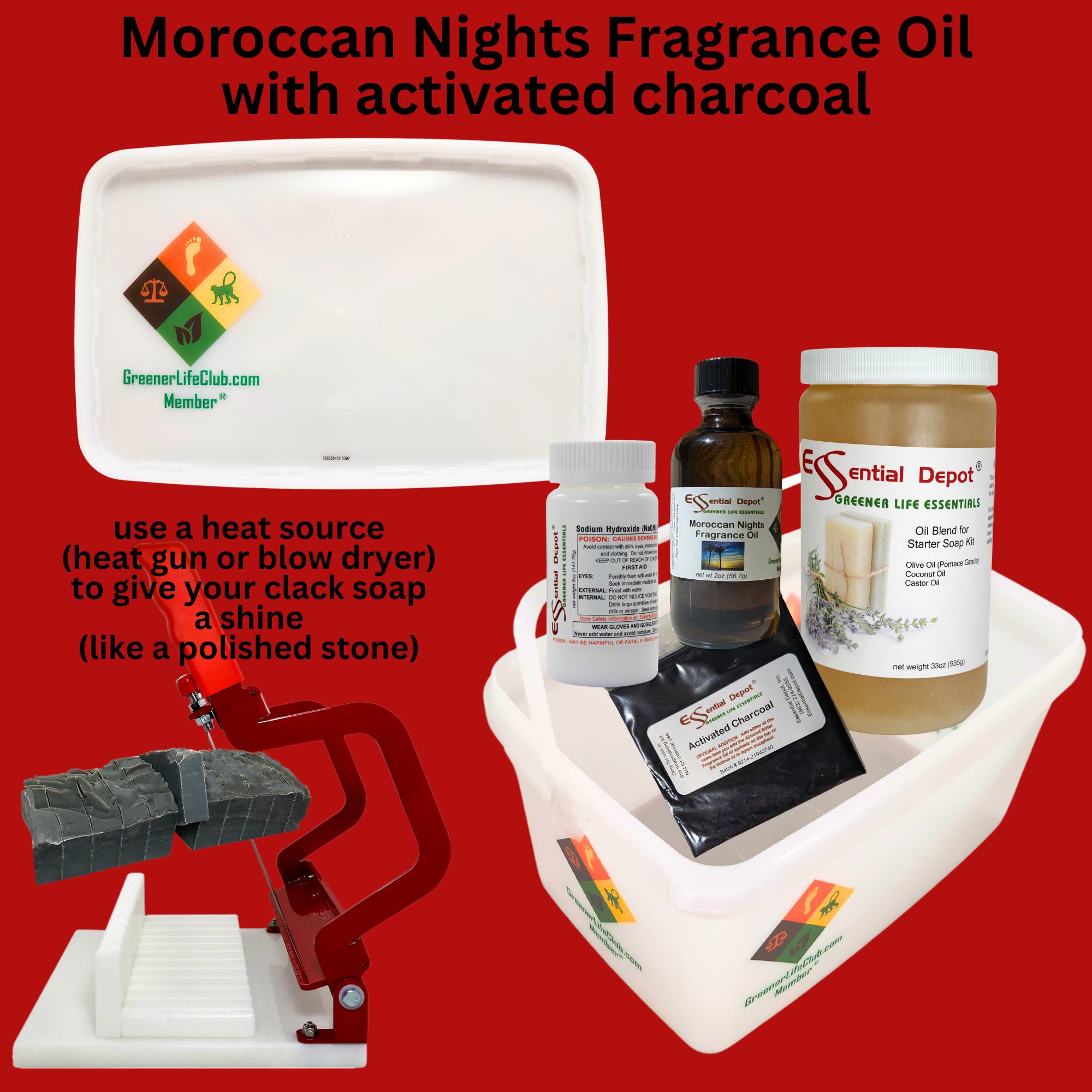 Moroccan Nights Fragrance Oil with Activated Charcoal